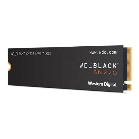 การดเอสเอสด WD SSD 1TB M 2 4 0 NVMe Black 5Year SN770