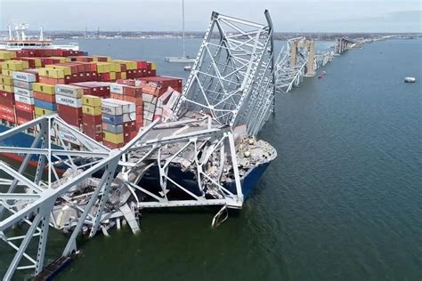 In Pictures Baltimore Key Bridge Collapses After Being Hit By Cargo Ship The Straits Times