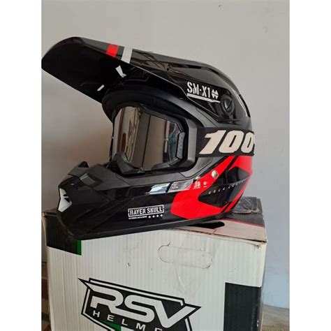 Jual HELM RSV ORCA ORIGINAL ISTIMEWA MULUS FREE GOGLE Shopee Indonesia