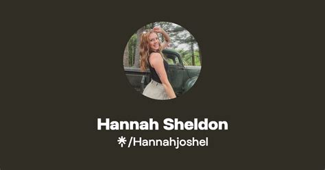 Hannah Sheldon Instagram Tiktok Linktree