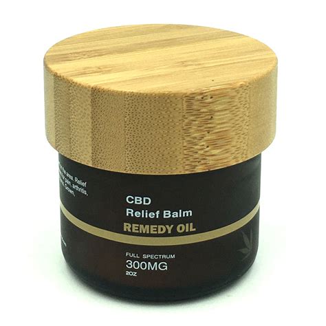 Cbd Relief Balm 300mg Remedy Oil Cbd