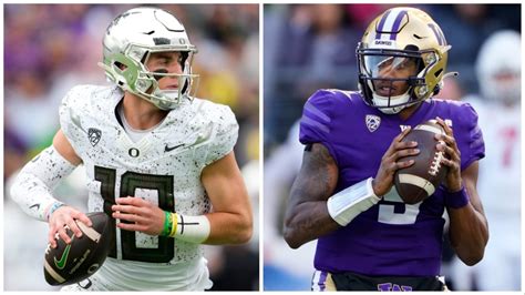 Pac 12 Finale Oregon Washington Meet For Likely Playoff Spot