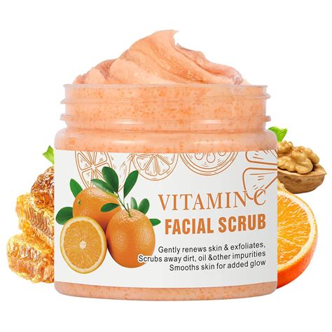 Amazon Face Scrub Vitamin C Facial Scrub Facial Exfoliator Facial