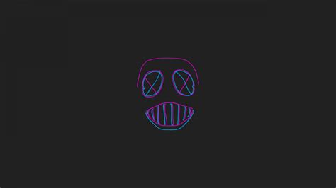 Hacker Mask Neon Wallpapers - Wallpaper Cave