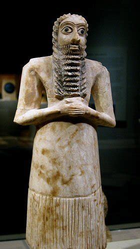 Sartorial Nonsense | colleenrants: Sumerian devotional statues with...