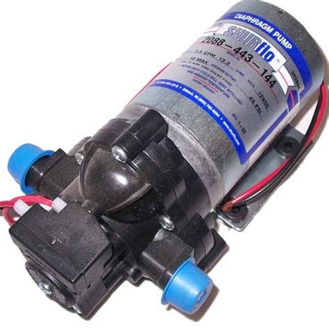 Shurflo Shurflo 2088 443 144 Standard Demand Pump 12VDC 3 5GPM Open 2