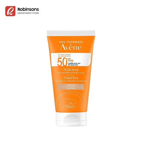 Avene Sun Care Tinted Fluid Spf50 50ml Shopee Philippines