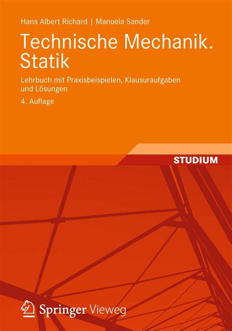 Technische Mechanik Statik Lehrbuch Mit Praxisbeispielen