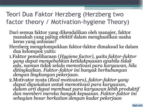 Motivasi Pengelolaan Individu Dan Kelompok Dalam Organisasi Bisnis Ppt Download