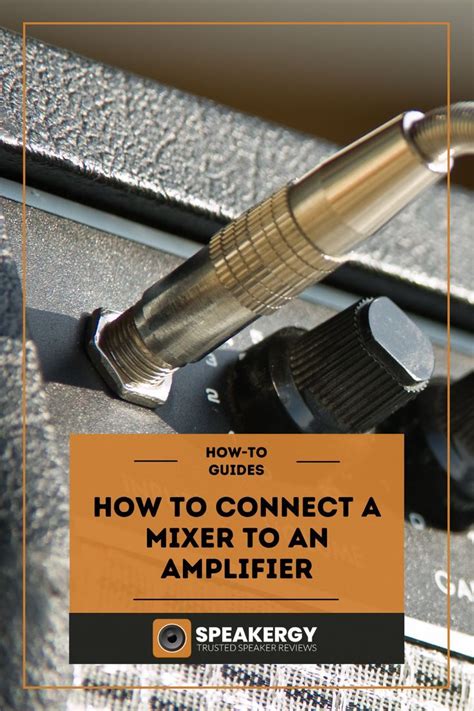 How To Connect A Mixer To An Amplifier Explained Step By Step In