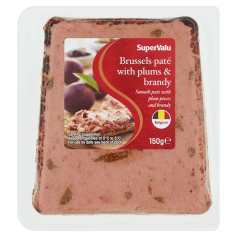 SuperValu Brussels Pâté with Plums BRANDY 150 g Storefront EN