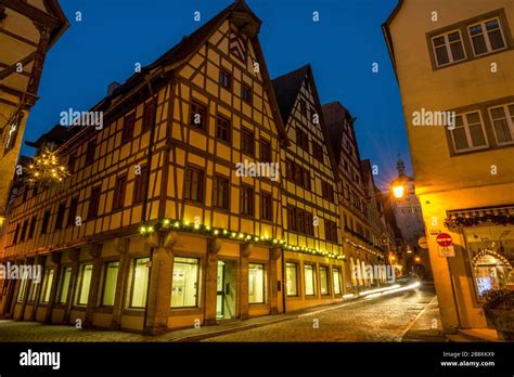 Rothenburg - medieval town in Germany Stock Photo - Alamy