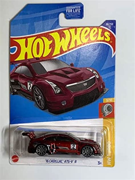 Hot Wheels Cadillac ATS V R Red HW Turbo Walmart