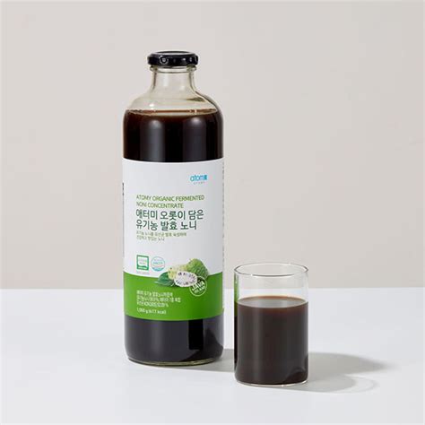 Сок нони Atomy Organic Fermented Noni Concentrate 1 литр