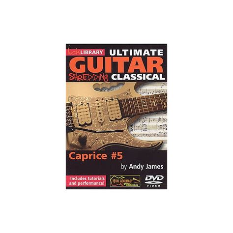 Lick Library Ultimate Guitar Shredding Classical Caprice No 5 Dvd Birdland Libreria Milano