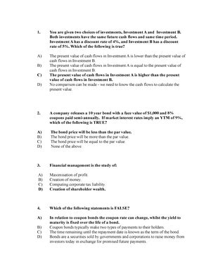 Bsbfim 601 Assessment 1 Assessment Tasks And Instructions Student