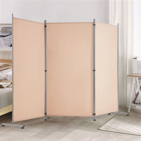 Buy Yodolla 3 Panel Office Room Divider 4 Ft Tall Folding Privacy