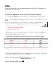 PhET Molarity Docx Chemistry PhET Molarity Have You Ever Made