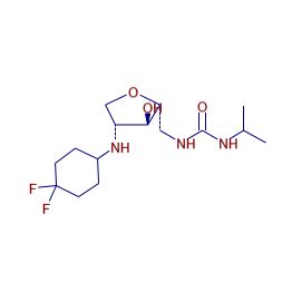 Mzcloud Anhydro Dideoxy Difluorocyclohexyl Amino