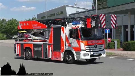 Berufsfeuerwehr Erfurt Einsatzfahrten Von Eld Dlk Hlf Rtw