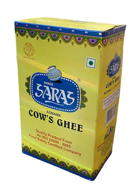 Shree Saras Kg Agmark Cow Ghee At Rs Kg Cow Milk Ghee In Mumbai