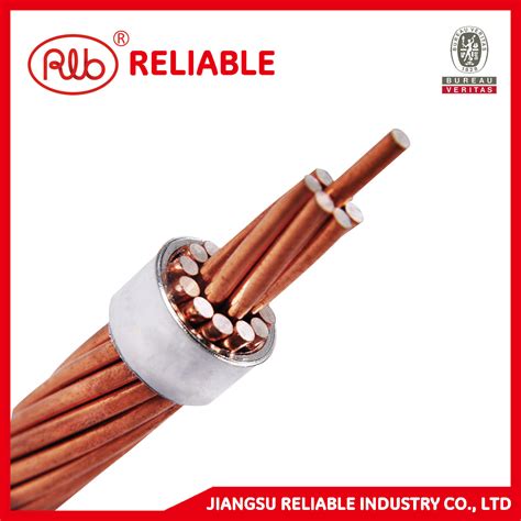 Copper Clad Steel Wire Ccs Conductor Bare Ccs For Grounding Cable