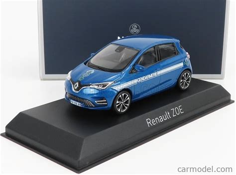 Norev 517565 Scale 143 Renault Zoe Gendarmerie Police 2021 Blue