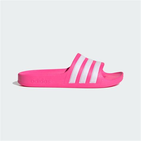 adidas Adilette Aqua Slides - Pink | Free Shipping with adiClub | adidas US