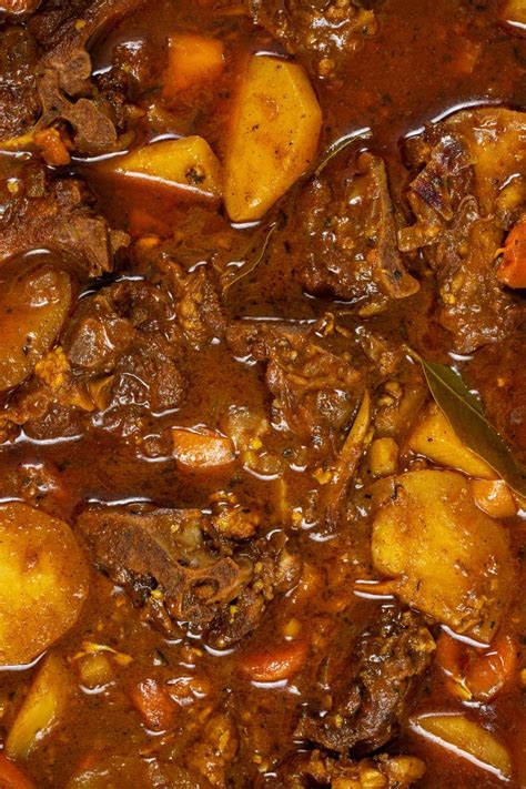 Slow Cooker Goat Stew - Easy Peasy Slow Cook