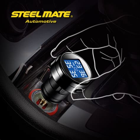 Steelmate TP 74 P DIY TPMS Moe Druk Controle Systeem LCD Sigaret Plug