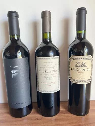 Kit Vinhos Argentinos Alma Negra Dv Catena E El Enemigo