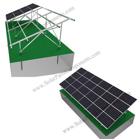 Aluminum Pv Ground Mounting System For Solar Panel