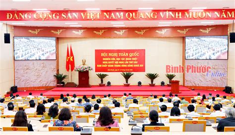 Bình Phước Nghiên cứu học tập quán triệt và triển khai Nghị quyết