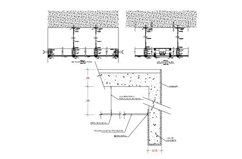 False Ceiling Design Detail View Dwg File Cadbull