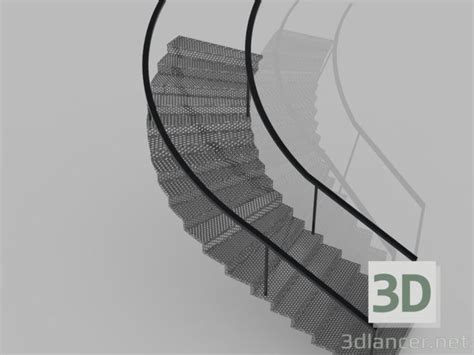 3D-Model Spiral staircase - 3DHunt.co