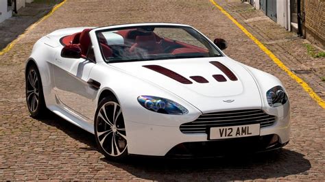 Convertible white aston martin v12 vantage rs wallpaper | (4482)