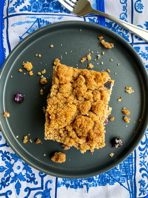 BEST Blueberry Coffee Cake - Tastefully Grace