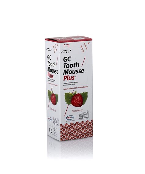 GC Tooth Mousse Plus Strawberry Flavour 40g Healthcare Xpress Australia