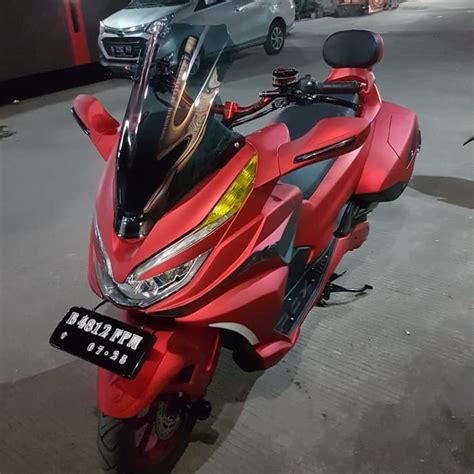 Jual Modifikasi Pcx Goldwing Merah Dop Shopee Indonesia