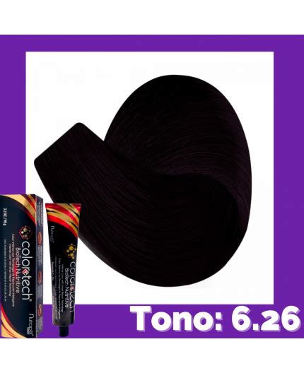 Color Tech Tinte Tono Anti Rojo 707 Rubio Frio Tubo 90g