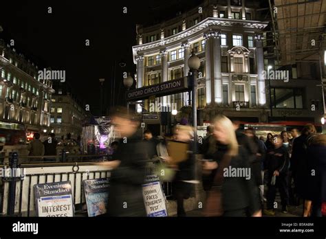 Entrance To Oxford Circus Station Hi Res Stock Photography And Images