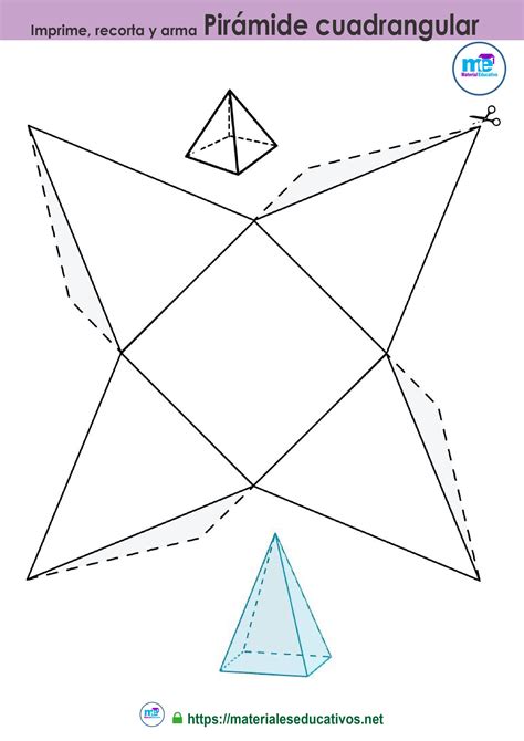 MATERIAL EDUCATIVO 3d şekiller Geometri Üçgen