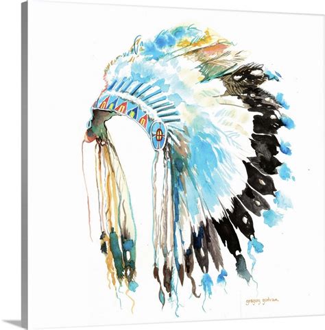 Chief Headdress Wall Art Canvas Prints Framed Prints Wall Peels