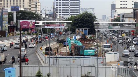 Jokowi Luncurkan TBM MRT Fase 2A Pembangunan Jalur Dari Bundaran HI Ke