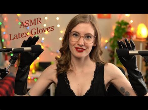 Try On Latex Gloves Asmr Glove Sounds Sleep Aid Soothing Voice