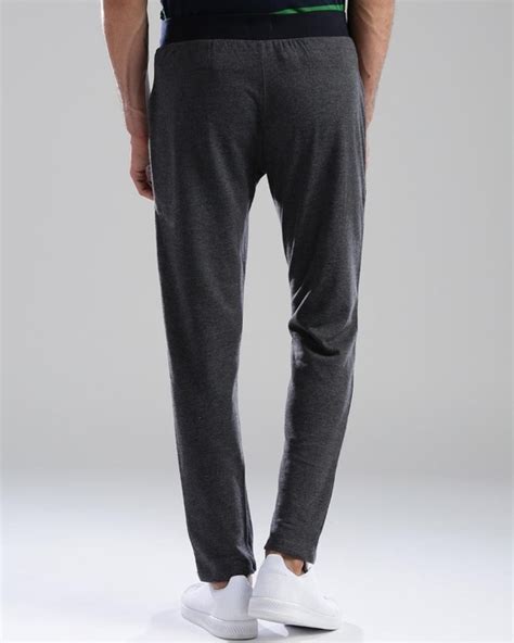 Buy Men S Grey Slim Fit Track Pants For Men Grey Online At Bewakoof