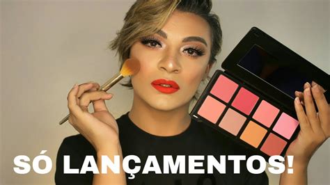 MAQUIAGEM OS LANÇAMENTOS DA FENZZA MAKEUP YouTube