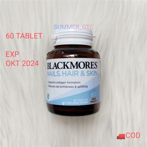 Jual Blackmores Nails Hair Skin 60 Tablet Tabs Shopee Indonesia