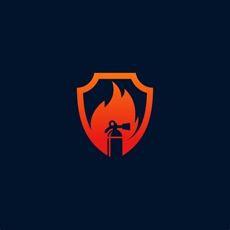 Premium Vector Fire Department Design Logo
