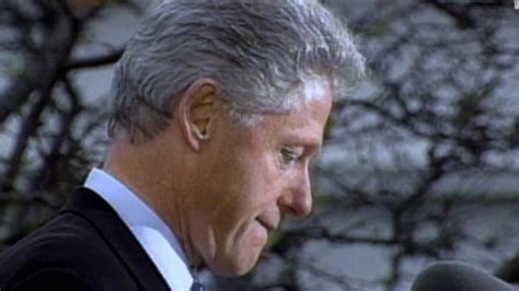 When Clinton Admitted To The Lewinsky Affair Cnn Video